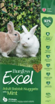 Burgess Excel para conejos adultos con menta. 