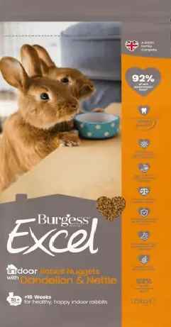 Burgess Excel para conejos indoor 
